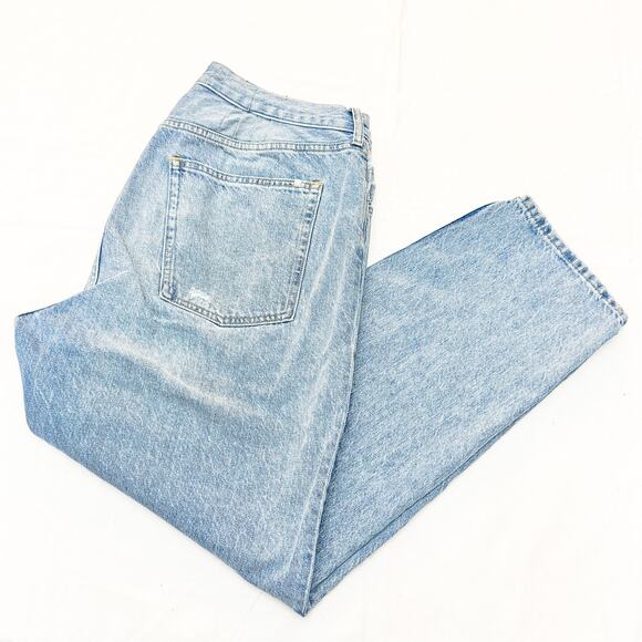 Everlane The Relaxed Straight Fit Organic Cotton Denim Jeans Button Fly Size 32 - Picture 9 of 9